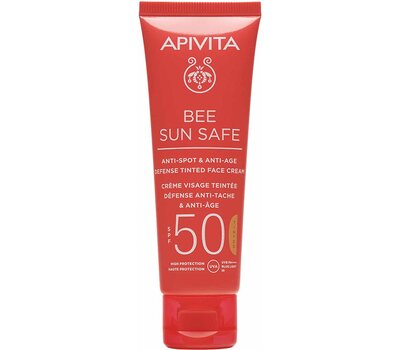 Apivita Bee Sun Safe Anti-Spot & Anti-Age SPF50+ Tinted