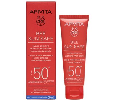 Apivita Hydra Sensitive Soothing Face Cream SPF50+